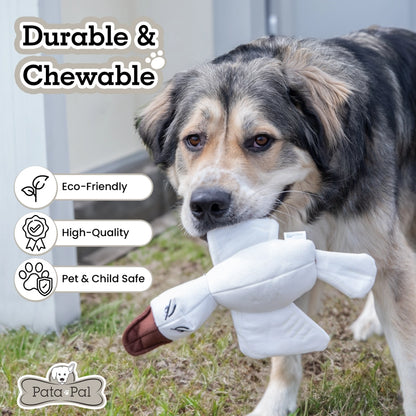 Ducky - Dog / Cat Chew Toy Eco-Friendly Cotton Canvas 4 Pet