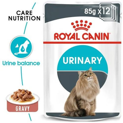 Royal Canin Urinary Care Wet Cat Food in Gravy Pouch 12 x 85g