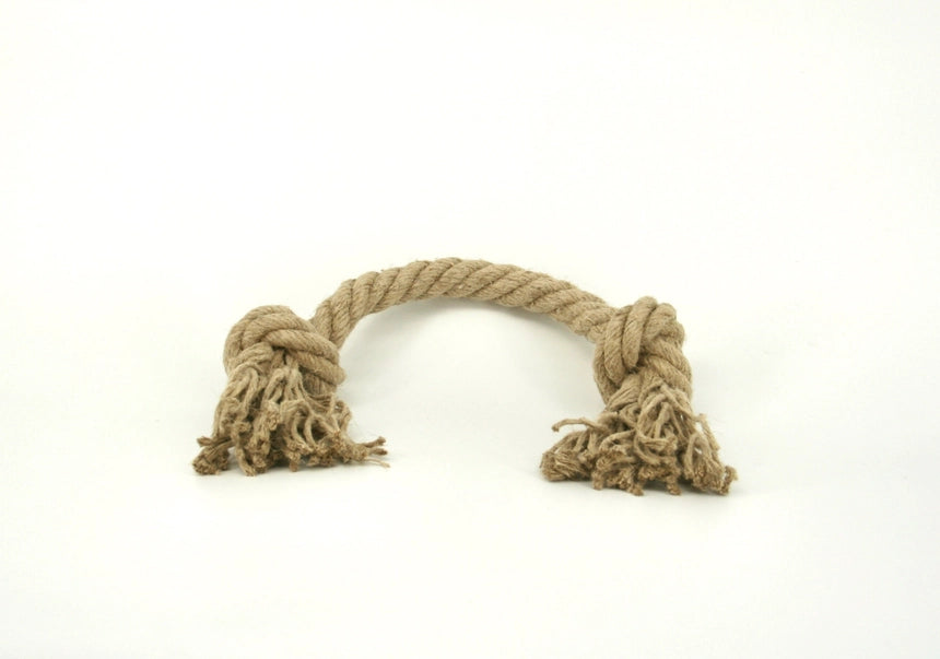 Organic Hemp Rope Dog Toy, Made For Serious Chewers, Eco