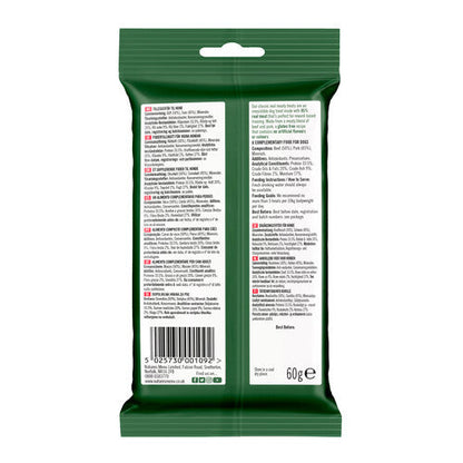 Natures Menu Real Meaty Dog Treat with Beef 60g