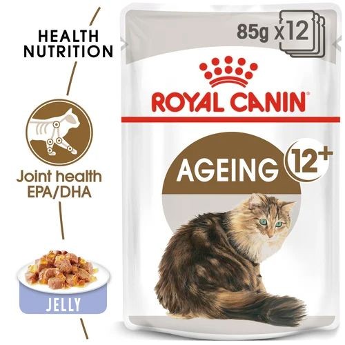 Royal Canin Ageing +12 Cat Food in Jelly Pouches 12 x 85g
