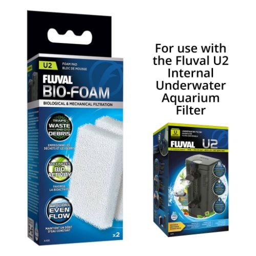 Fluval U2 Water Aquarium Filter Replacement Sponge