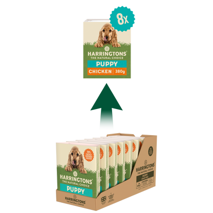 Chicken with Potato & Vegetables Grain Free Wet Puppy Food 8 x 380g