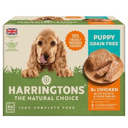 Chicken with Potato & Vegetables Grain Free Wet Puppy Food 18 x 380g