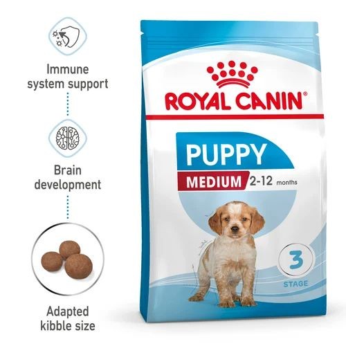 Royal Canin Dry Puppy Food for Medium Breeds 15kg