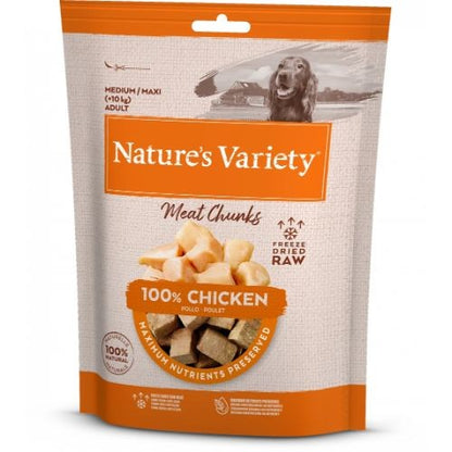 Nature's Variety Freeze Dried Chicken Chunks Dog Food - 50g