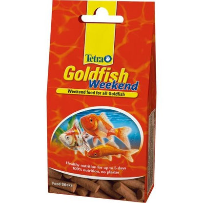 Tetra Goldfish Weekend Holiday Food 10 Sticks