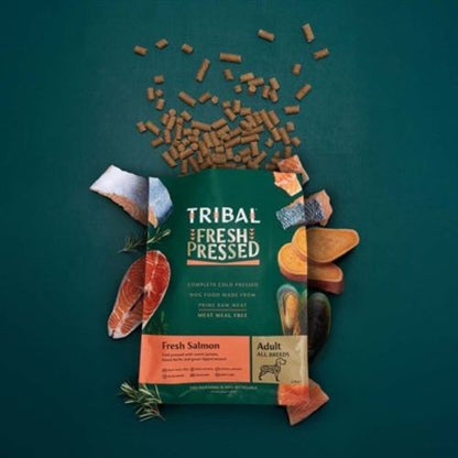 Tribal TLC Grain Free Cold Pressed Salmon Adult Dog Food 12kg