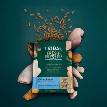 Tribal Fresh Pressed Chicken Senior/Light Dry Dog Food 12kg