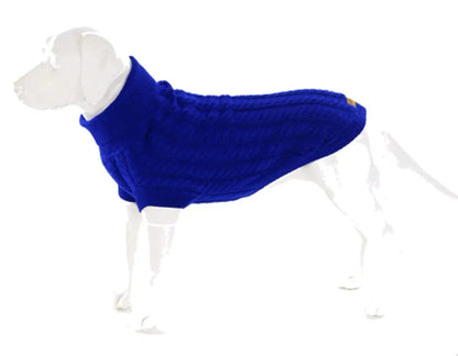 The Rascal Dog Jumper in Blue